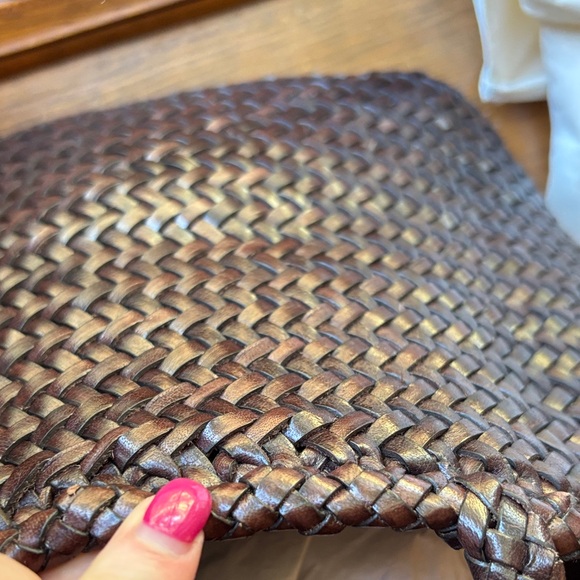 Dragon Diffusion Dark Brown Woven Tote - Picture 3 of 7